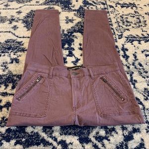 💐 Express Mauve High Waisted Ankle Jeggings